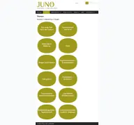 Kleine Seitenvorschau von juno-koeln.de