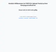 Kleine Seitenvorschau von kundenportal.portica.de