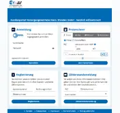 Kleine Seitenvorschau von kundenportal.versorgungsbetriebe.de