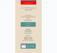 Kleine Seitenvorschau von gynpraxis-hannover.de