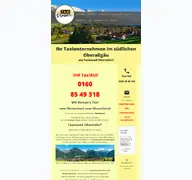 Kleine Seitenvorschau von taxi-oberstdorf.de