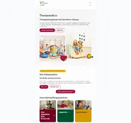 Kleine Seitenvorschau von therapaedica.de