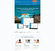 Kleine Seitenvorschau von therapsy.at