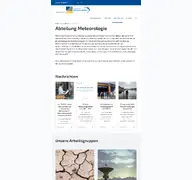Kleine Seitenvorschau von meteo.uni-bonn.de
