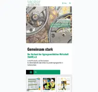 Kleine Seitenvorschau von vdaw.de