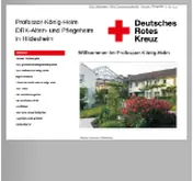 Kleine Seitenvorschau von professor-koenig-heim.de