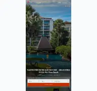 Kleine Seitenvorschau von naithonburibeach.resorthotel.de