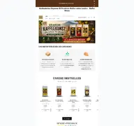 Kleine Seitenvorschau von kaffeemomo.de