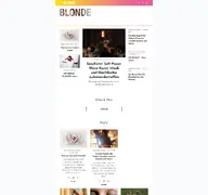 Kleine Seitenvorschau von blonde.de