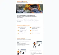 Kleine Seitenvorschau von integras.de