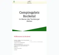 Kleine Seitenvorschau von bocketal.de