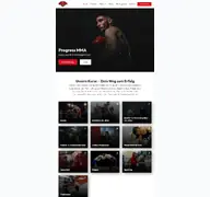 Kleine Seitenvorschau von progress-mma.de