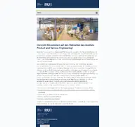 Kleine Seitenvorschau von isse.ruhr-uni-bochum.de
