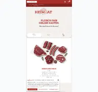Kleine Seitenvorschau von heimeat.de