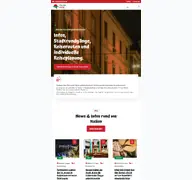 Kleine Seitenvorschau von italien-pfade.de