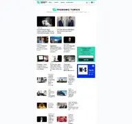 Kleine Seitenvorschau von trendingtopics.eu