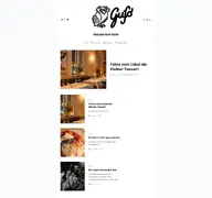 Kleine Seitenvorschau von gufo-restaurant.de