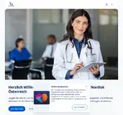 Kleine Seitenvorschau von pro.novonordisk.at