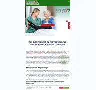 Kleine Seitenvorschau von promed-assista.de