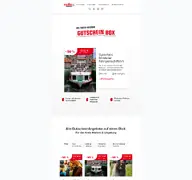 Kleine Seitenvorschau von gutscheinbox.radioherford.de