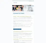 Kleine Seitenvorschau von erbrecht-mangold.de