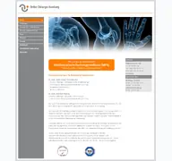Kleine Seitenvorschau von orthochirurgie-hamburg.de