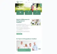 Kleine Seitenvorschau von orthopaedicum-frankfurt.de