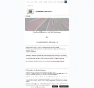 Kleine Seitenvorschau von lev-dartliga.de