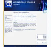 Kleine Seitenvorschau von orthopaedie-am-jahnplatz.de