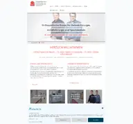 Kleine Seitenvorschau von orthopaedie-hef-rof.de