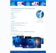 Kleine Seitenvorschau von orthopaedie-krueger.de