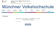 Kleine Seitenvorschau von feedback.mvhs.de