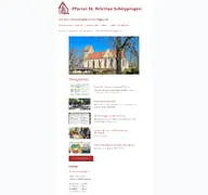 Kleine Seitenvorschau von st-brictius.de