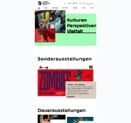 Kleine Seitenvorschau von lindenmuseum.de