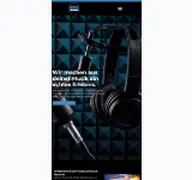 Kleine Seitenvorschau von protection-music-records.de