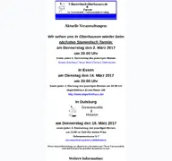 Kleine Seitenvorschau von t-stammtisch-oberhausen.de