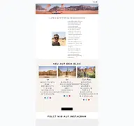 Kleine Seitenvorschau von nichtnocheinreiseblog.de