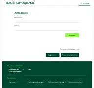 Kleine Seitenvorschau von oha.by.aok.de