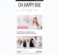 Kleine Seitenvorschau von ohhappybae.de