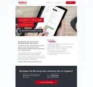 Kleine Seitenvorschau von online.hobex.at