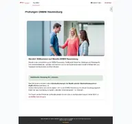 Kleine Seitenvorschau von pruefungen.dhbw-ravensburg.de