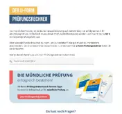 Kleine Seitenvorschau von pruefungsrechner.de
