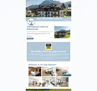 Kleine Seitenvorschau von villa-alpjuwel.de
