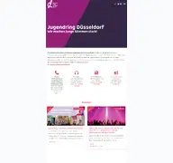 Kleine Seitenvorschau von jugendring-duesseldorf.de