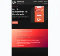Kleine Seitenvorschau von mondschein-restaurant.de