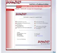 Kleine Seitenvorschau von vimedio.de