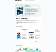 Kleine Seitenvorschau von feldhaus-verlag.de