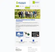 Kleine Seitenvorschau von feldhuis.de