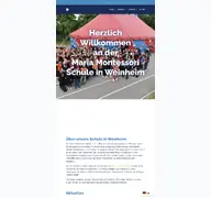 Kleine Seitenvorschau von montessori-weinheim.de