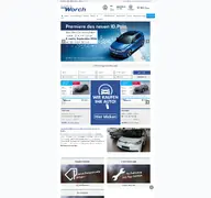 Kleine Seitenvorschau von worch.de